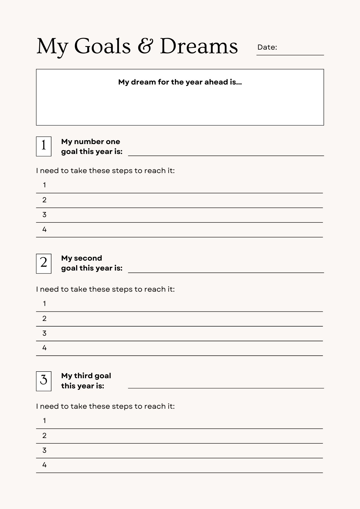 Dream Planner
